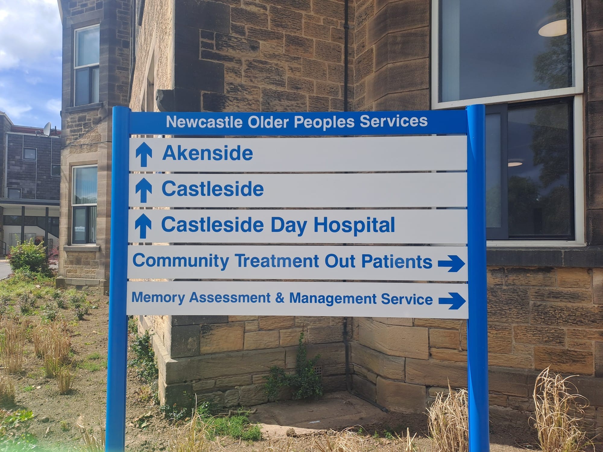 Sign for Newcastle Older Peoples Service