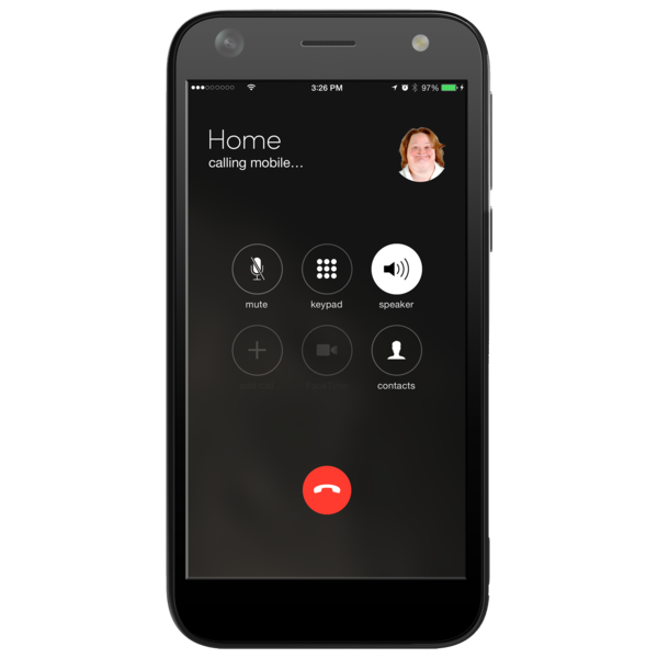 A mobile phone