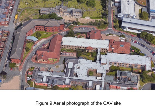 CAV aerial view