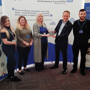 Trust receives an Investors in Apprenticeships Award