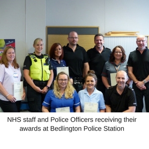 Unique mental health partnership recognised by Police service