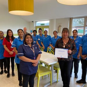 Trust receives award for support provided to new nurses