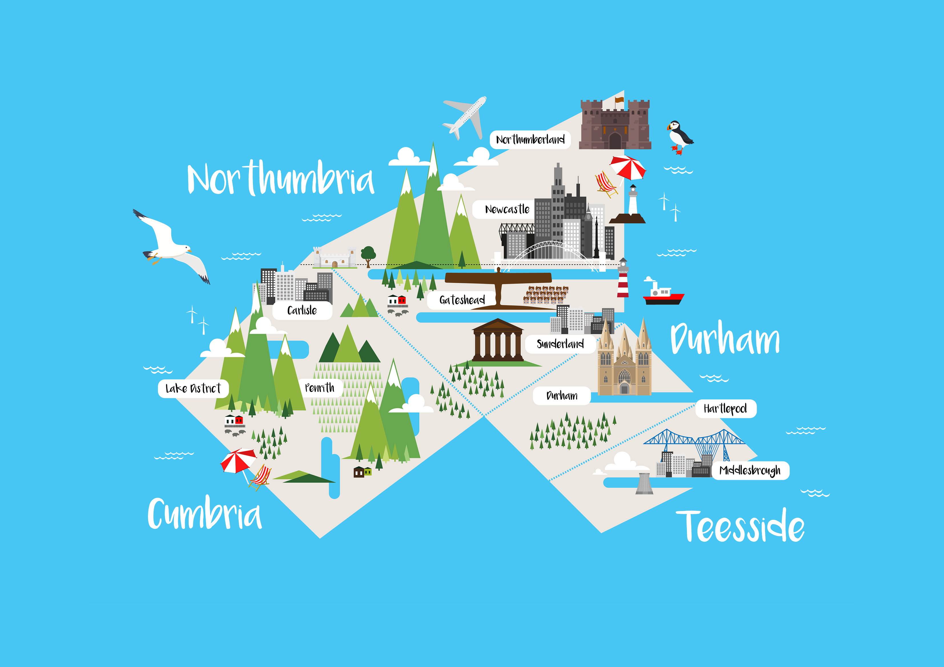 Relocation package Cumbria, Northumberland, Tyne and Wear NHS