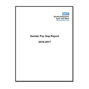 Northumberland, Tyne and Wear NHS Foundation Trust Gender Pay Gap Report 2016-2017