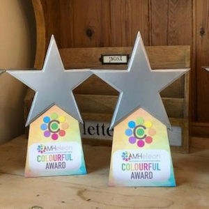 Sparkly new colourful awards