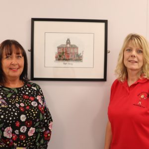 Artist puts Blyth landmarks in the frame for local NHS clinic