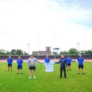 Rugby rivalries set aside to raise £10,000 for mental health ward