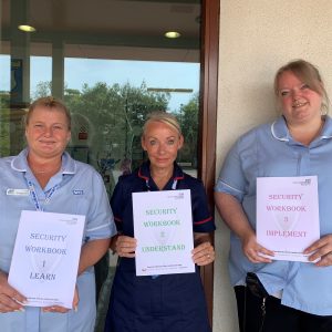 Staff design workbooks for Secure Care Services