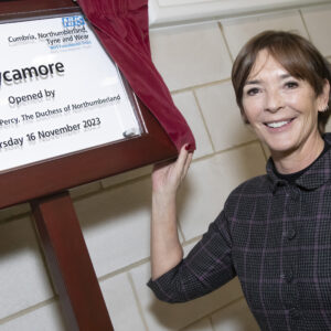 Jane Percy, The Duchess of Northumberland opening the new Sycamore Unit at our Northgate Park Site